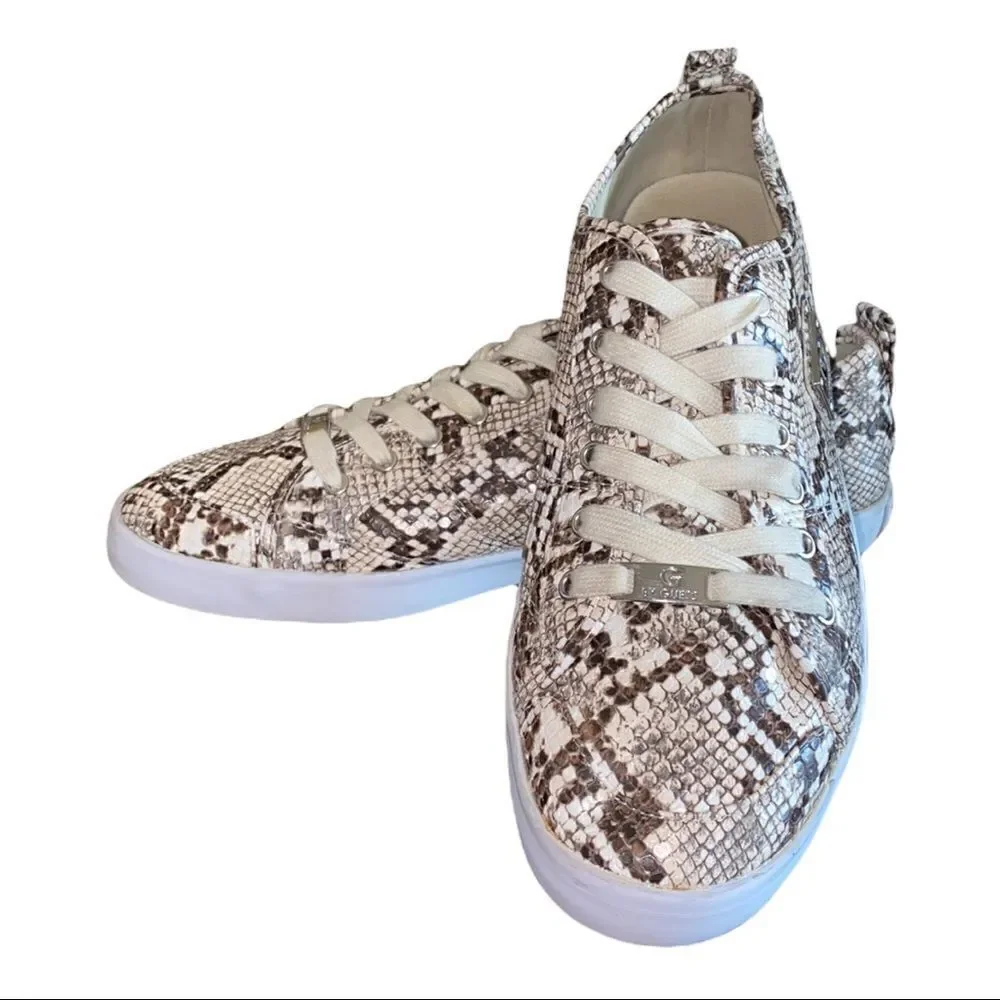 G by Guess Faux Python Women’s Sneakers Size 10M